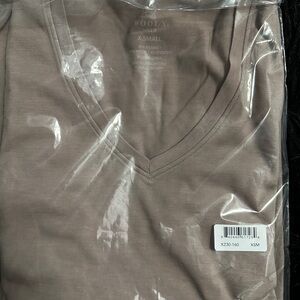 NWT Woolx Millie Mocha Meringue Long Sleeve Tee - XS